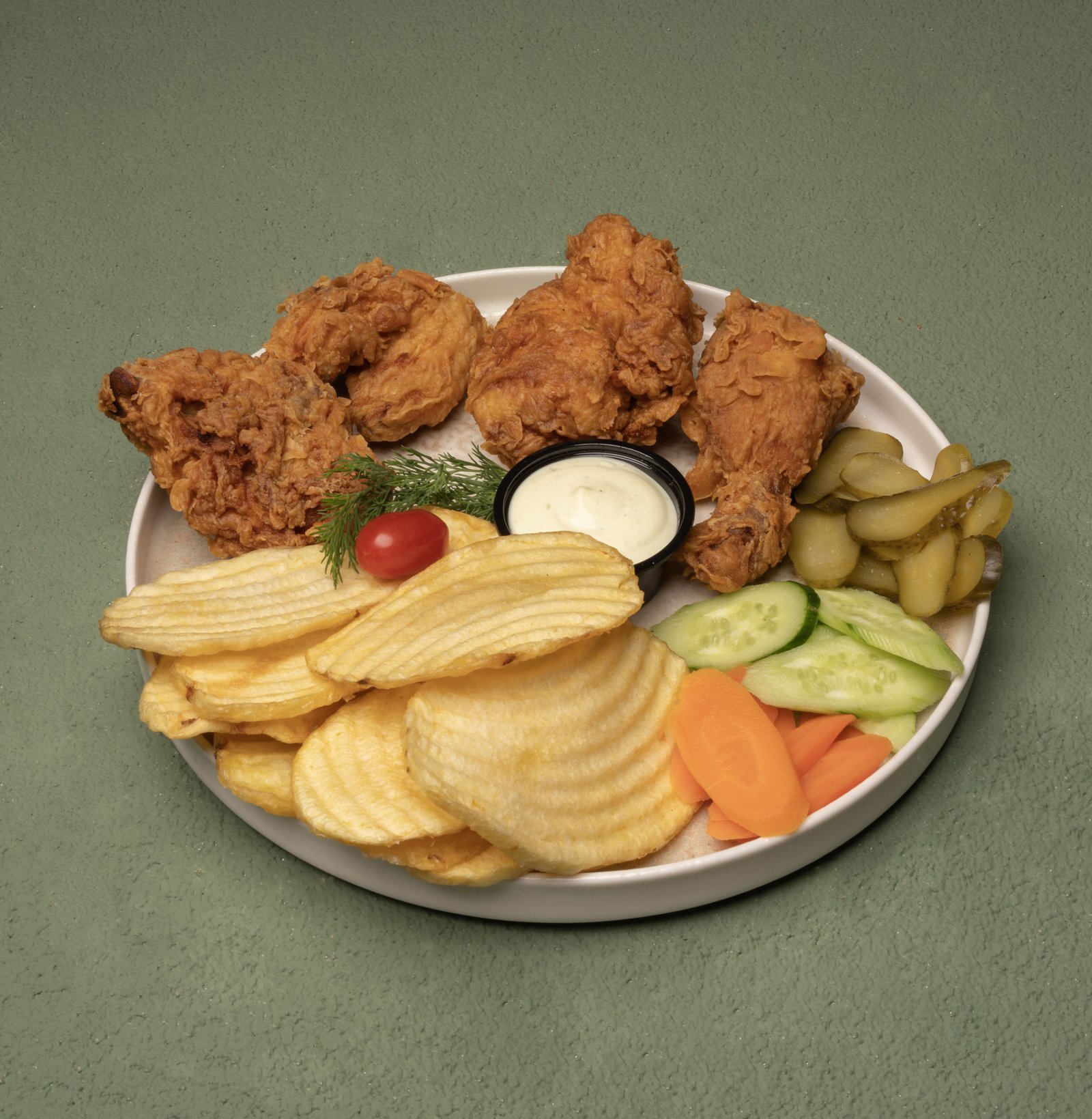 Broasted Chicken 1 person